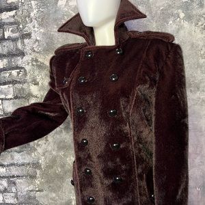 Von Lancelot Swinging Faux Fur Coat